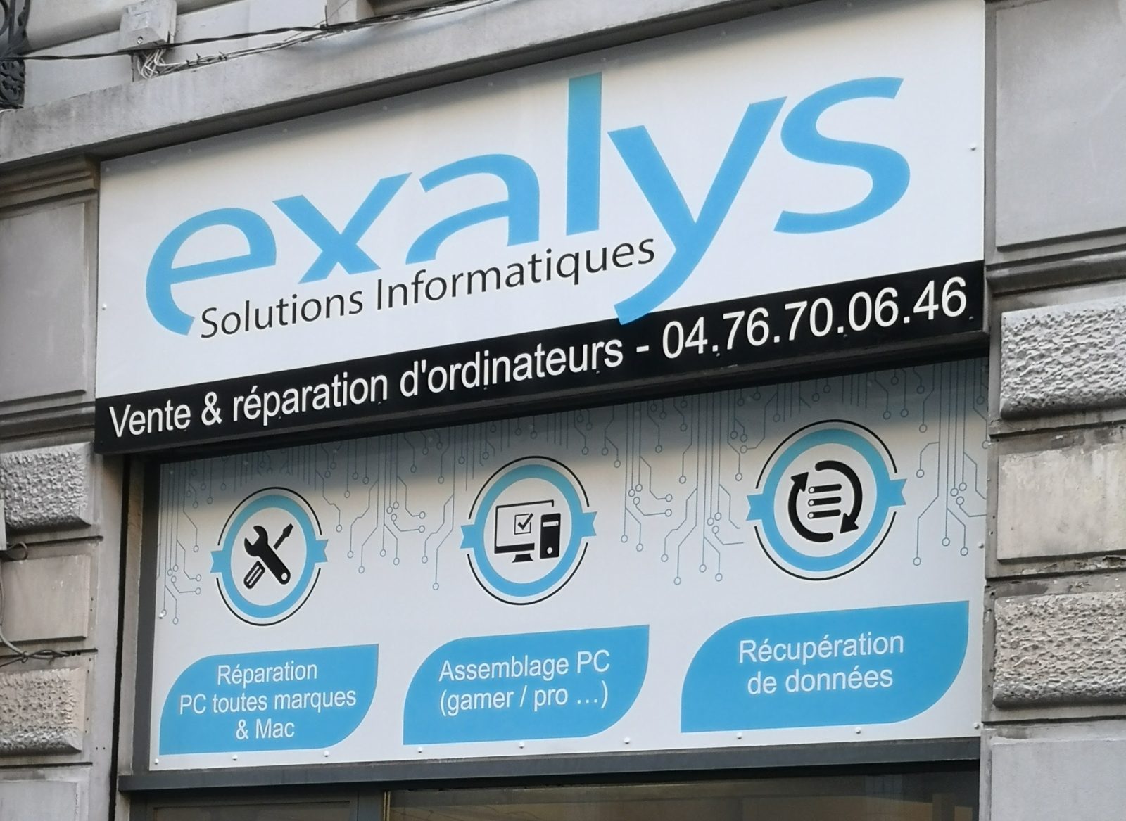 Le magasin Exalys